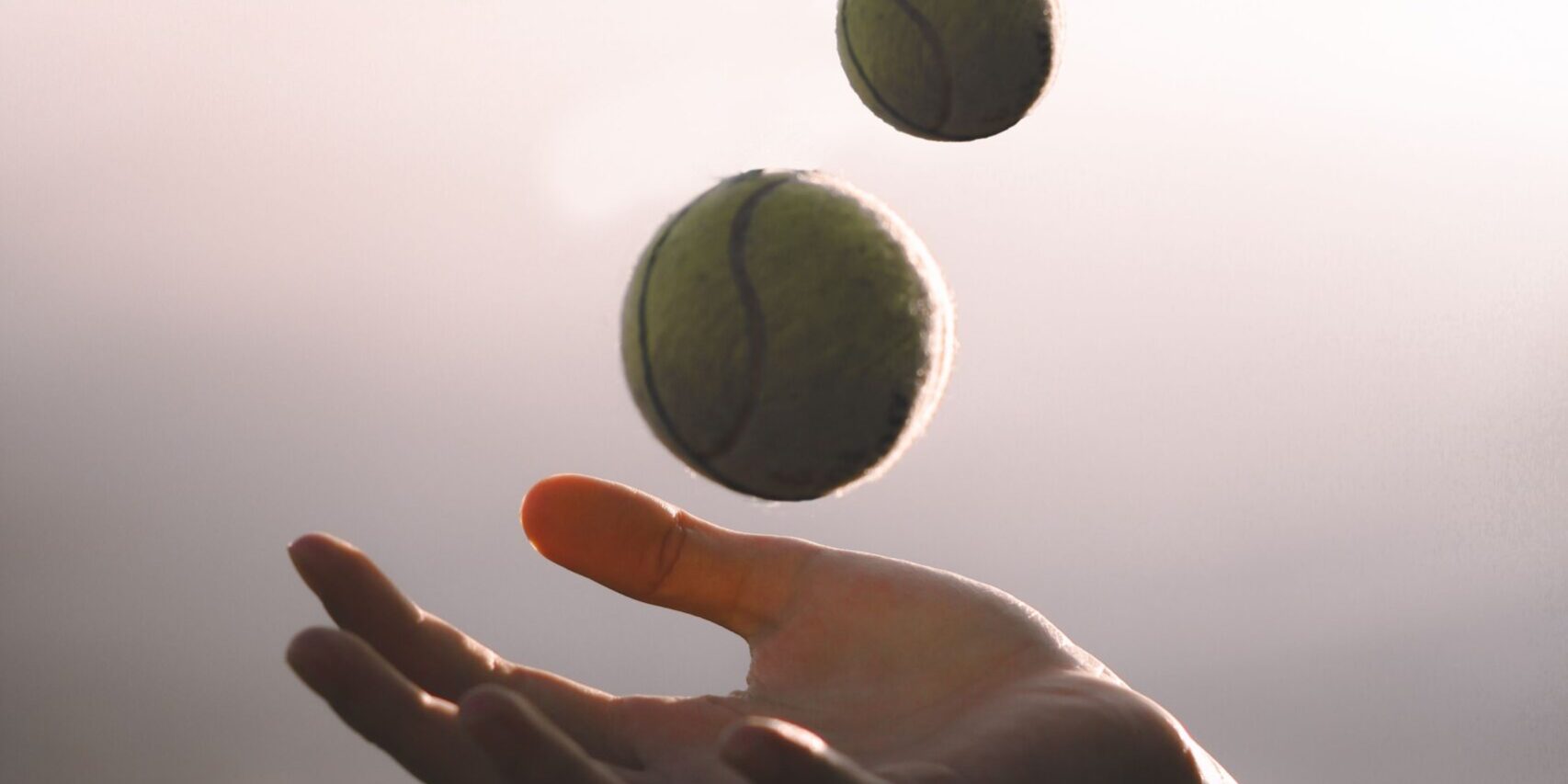 ballen in de lucht stress voelt als ballen in de lucht moeten houden